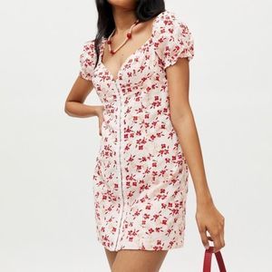 UO Britney Hook & Eye Mini Dress♥️🤍♥️🤍
